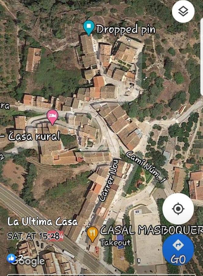 Вілла La Ultima Casa Masboquera Mas Boquera Екстер'єр фото